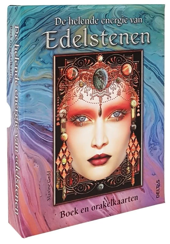De helende energie van edelstenen-Boek en orakelkaarten – Maxine Gadd – boek cover