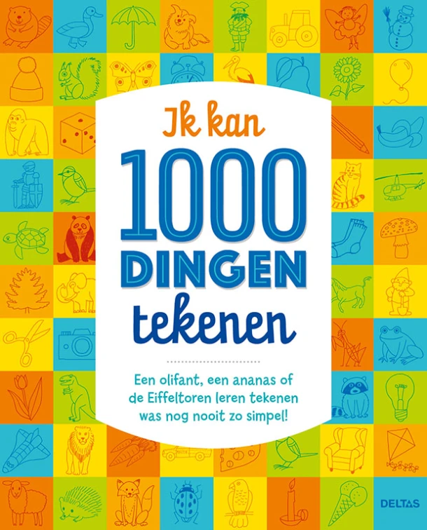 Ik kan 1000 dingen tekenen – Norbert PAUTNER – boek cover