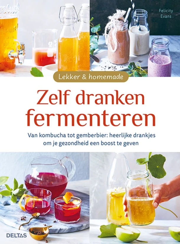 Zelf dranken fermenteren – Felicity EVANS – boek cover