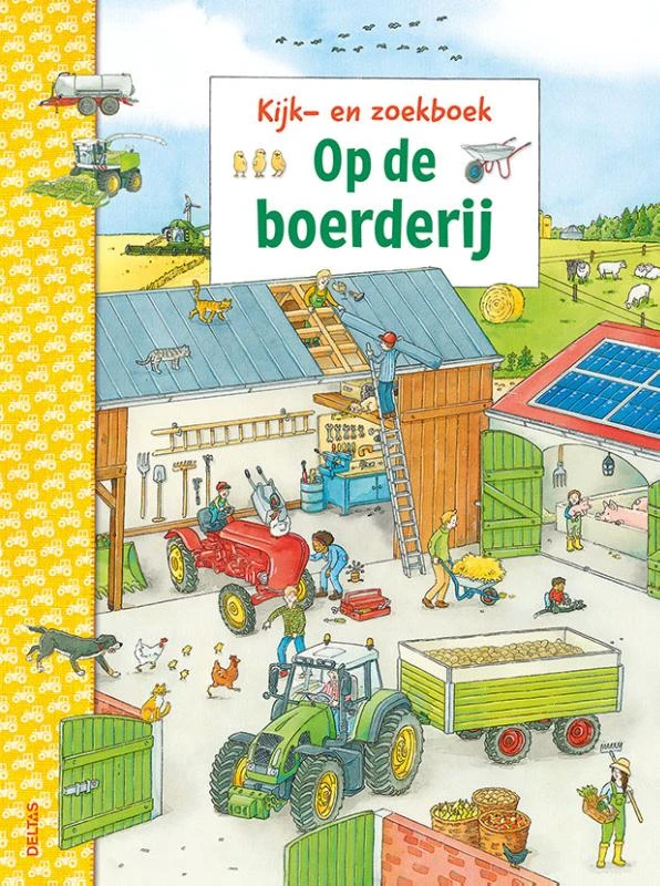 Kijk- en zoekboek - Op de boerderij – Christina Braun – boek cover