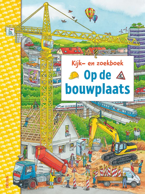 Kijk-en zoekboek - Op de bouwplaats – Christina Braun – boek cover