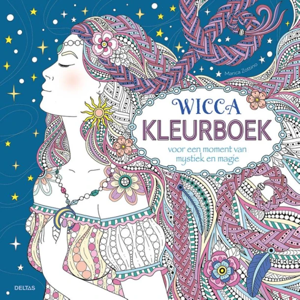 Wicca kleurboek – Marica Zottino – boek cover