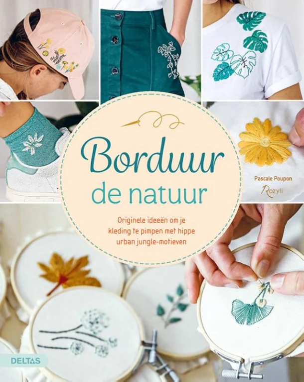 Borduur de natuur – Pascale Poupon – boek cover