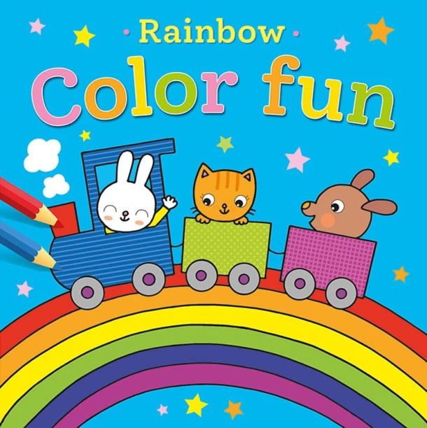 Rainbow Color Fun – ZNU – boek cover