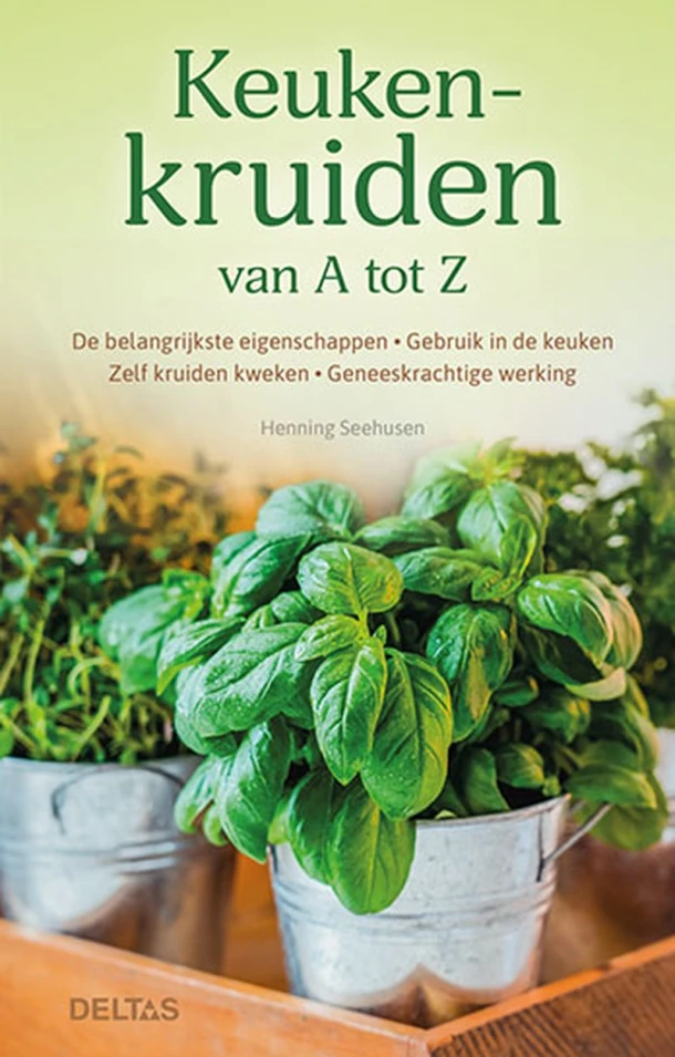 Keukenkruiden van A tot Z – Henning SEEHUSEN – boek cover