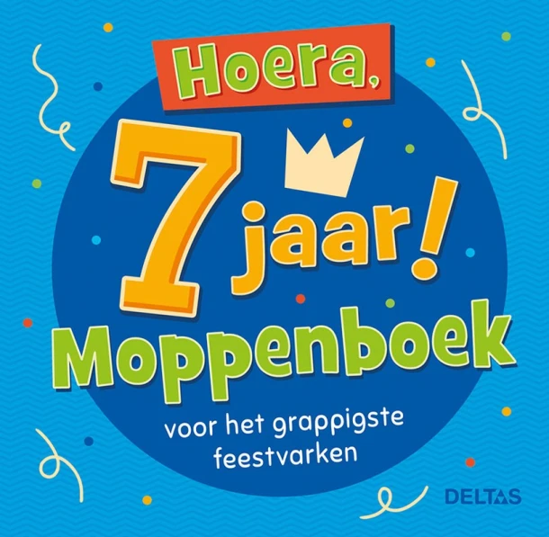 Hoera, 7 jaar! Moppenboek – ZNU – boek cover