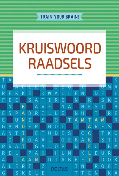 Train your brain! Kruiswoordraadsels – ZNU – boek cover