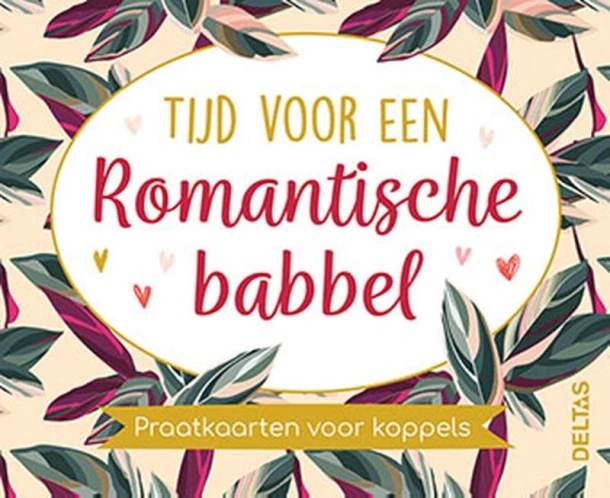 Tijd voor een romantische babbel Praatkaarten voor koppels – ZNU – boek cover