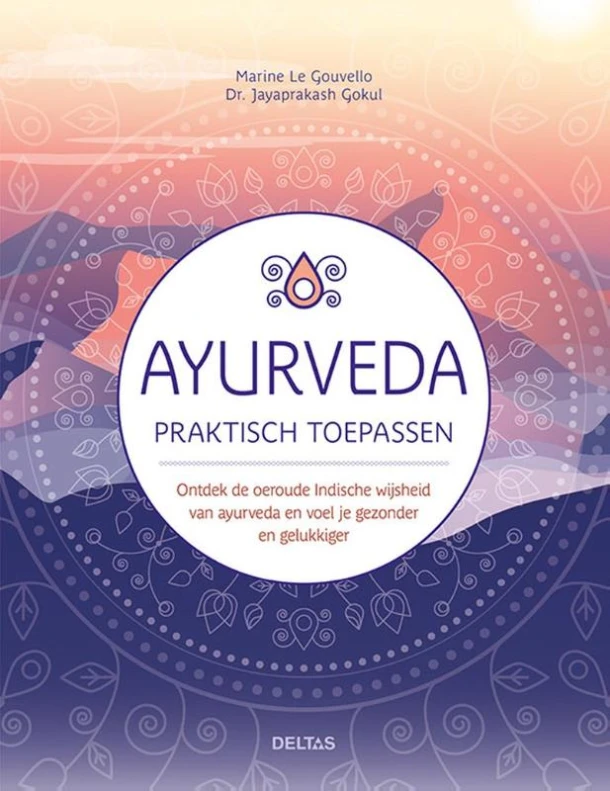 Ayurveda praktisch toepassen – Marine Le Gouvello – boek cover