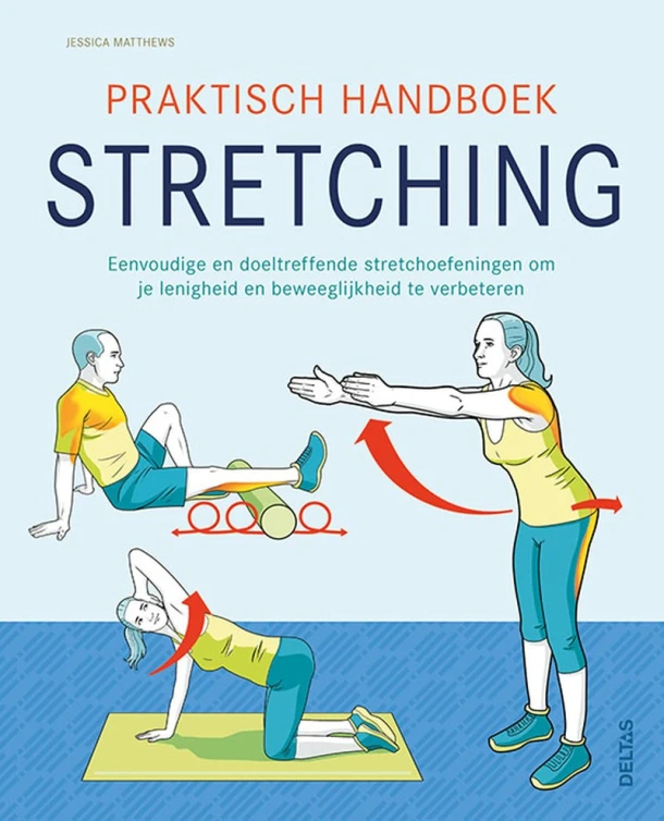 Praktisch handboek stretching – Jessica Matthews – boek cover