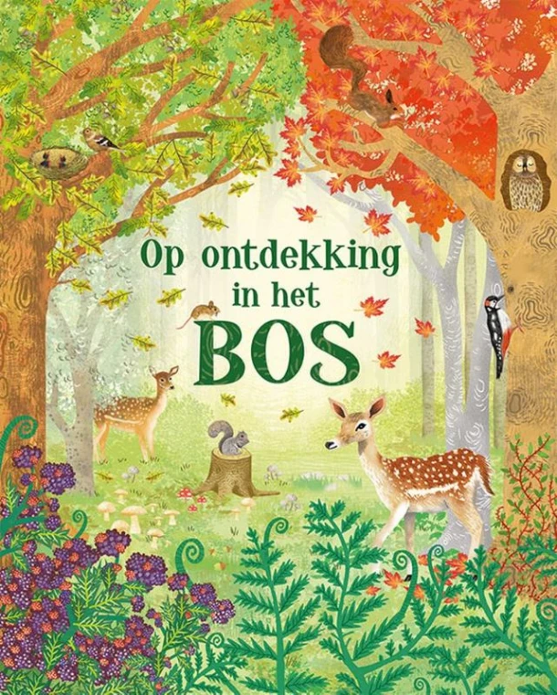 Op ontdekking in het bos – Emily BONE – boek cover
