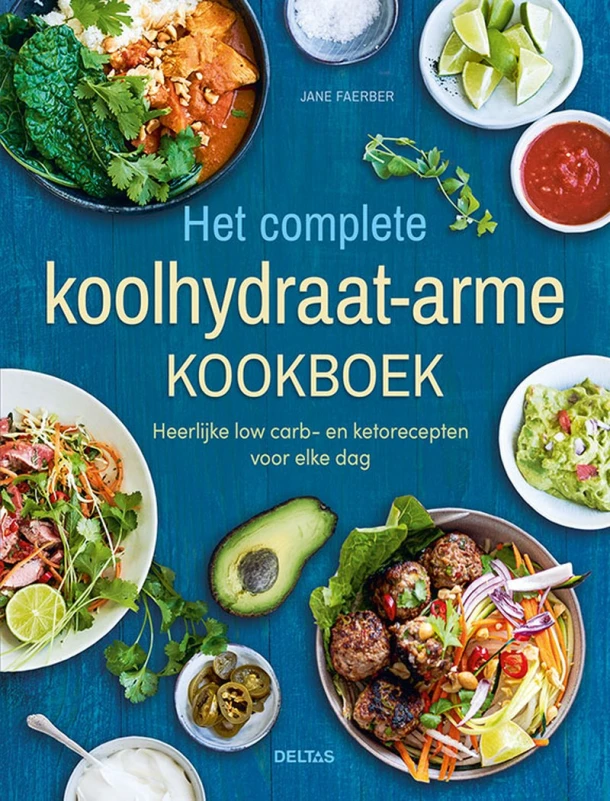 Het complete koolhydraatarme kookboek – Jane Faerber – boek cover