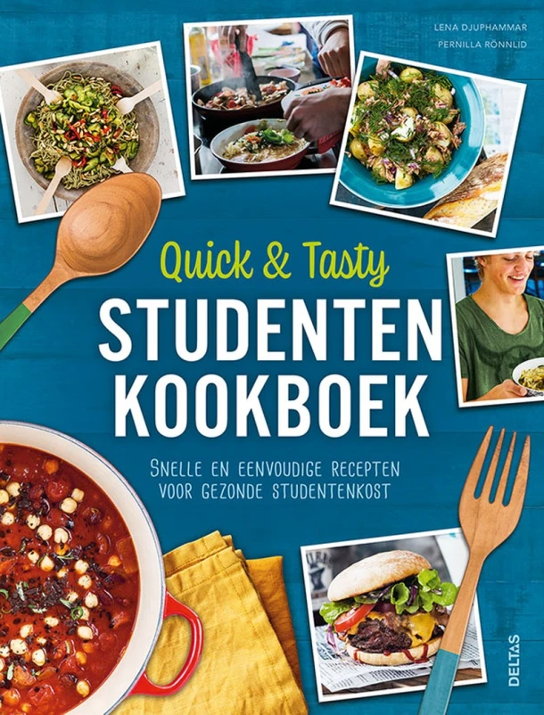 Quick & tasty studentenkookboek – Lena Djuphammar – boek cover