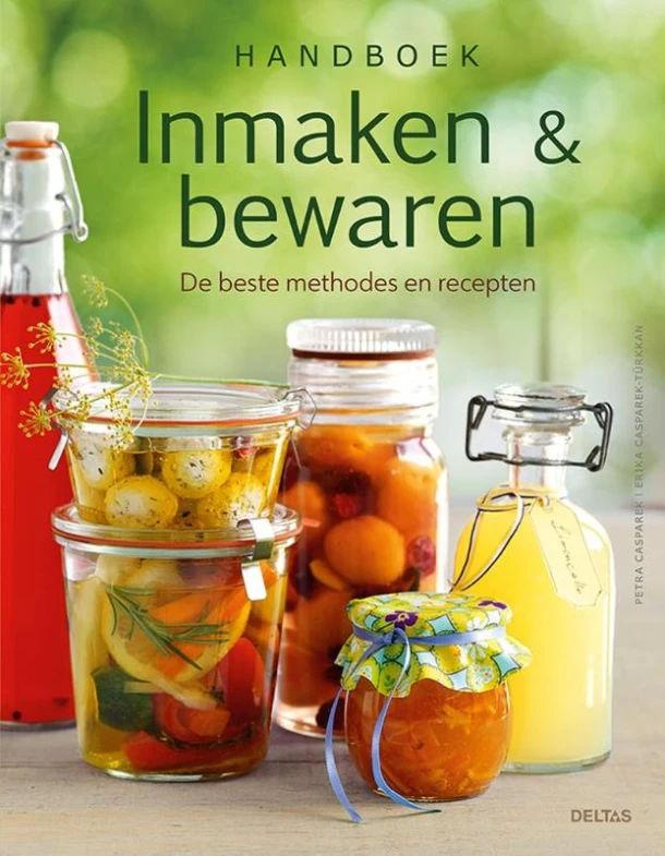 Handboek inmaken & bewaren – Petra Casparek – boek cover