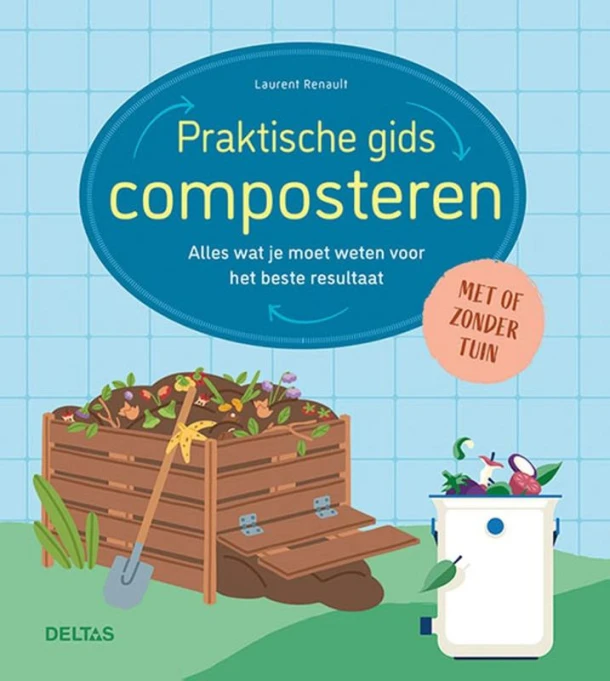 Praktische gids composteren – Laurent Renault – boek cover