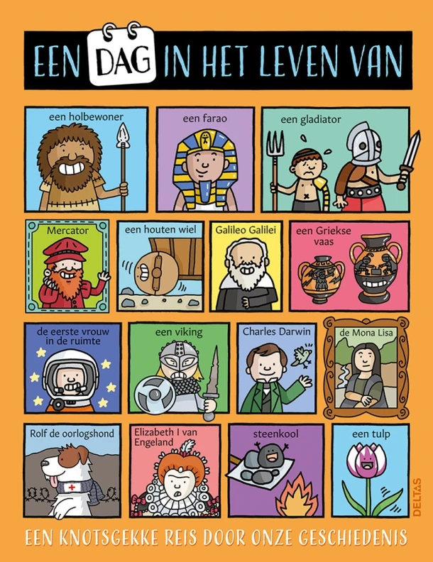 Een dag in het leven van ... – Mike Barfield – boek cover