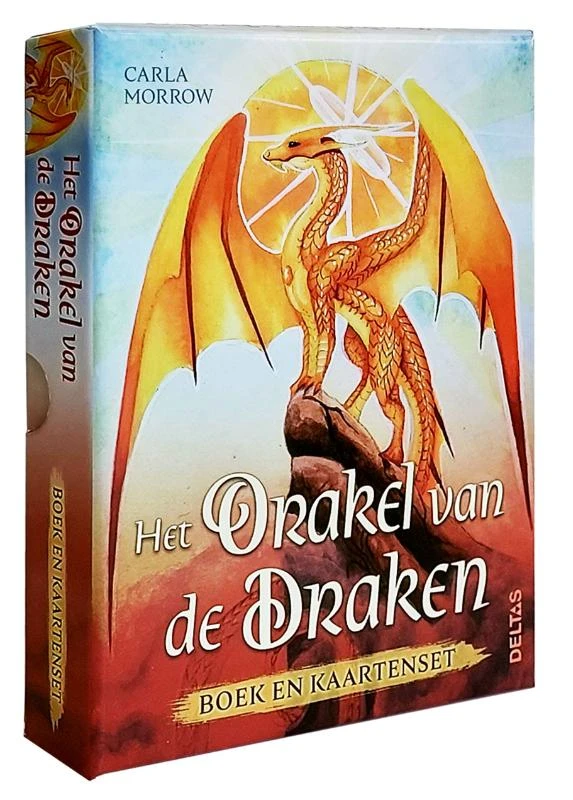 Het orakel van de draken - Boek en kaartenset – CARLA MORROW – boek cover