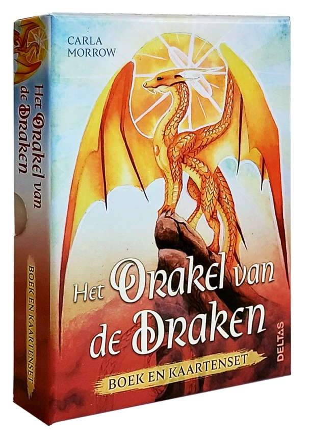 Het orakel van de draken - Boek en kaartenset – CARLA MORROW – boek cover
