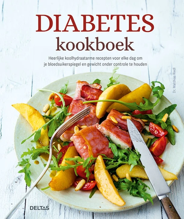 Diabetes kookboek – Matthias Riedl – boek cover