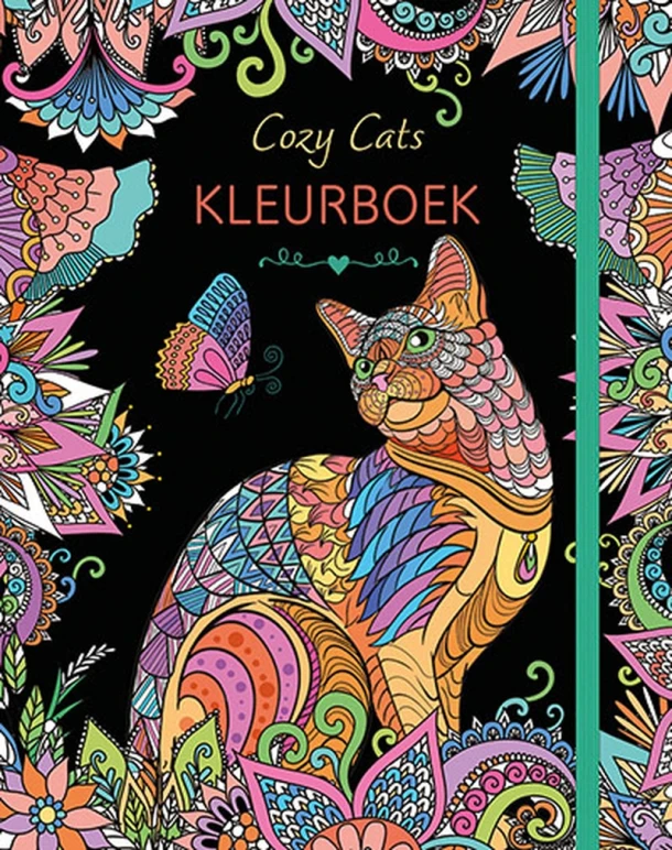 Cozy cats kleurboek – ZNU – boek cover