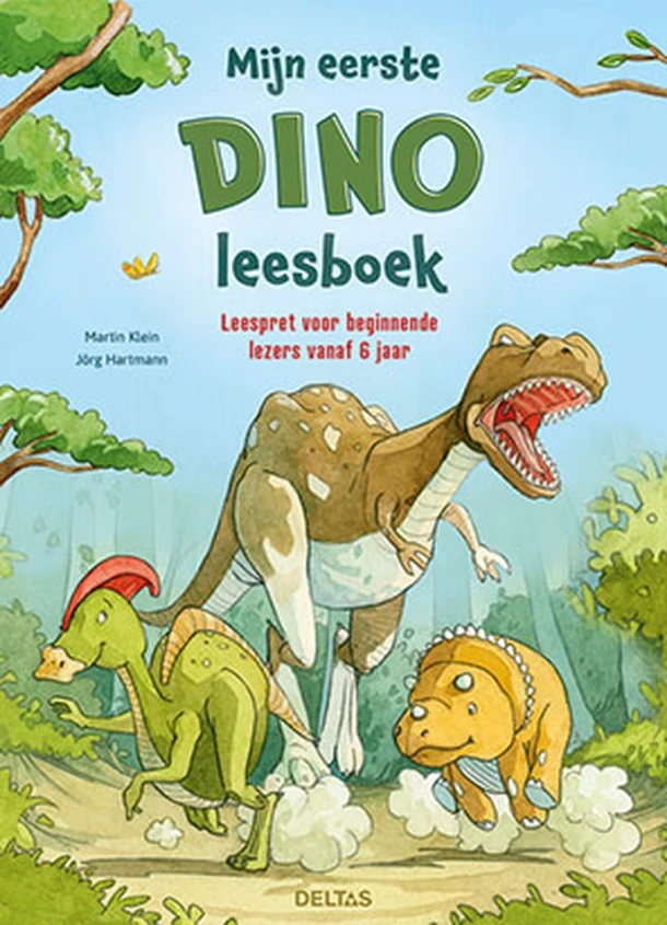 Mijn eerste dino leesboek – Martin Klein – boek cover