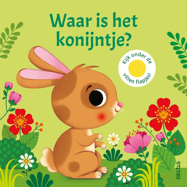 Waar is het konijntje? – Mila Rulff – boek cover