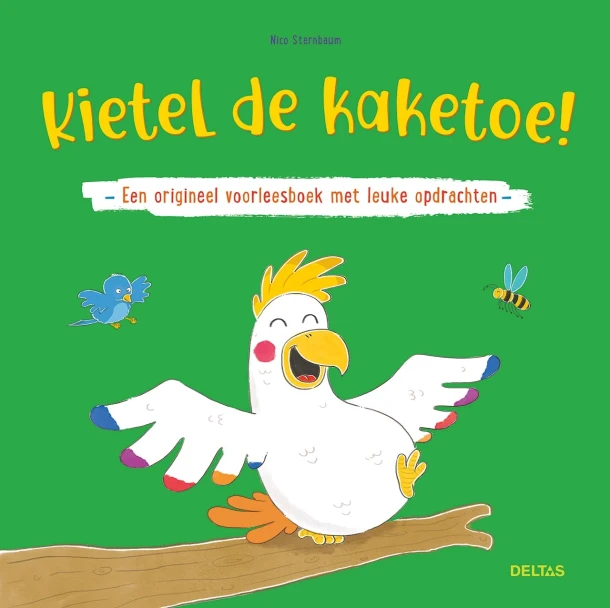 Kietel de kaketoe! – Nico Sternbaum – boek cover