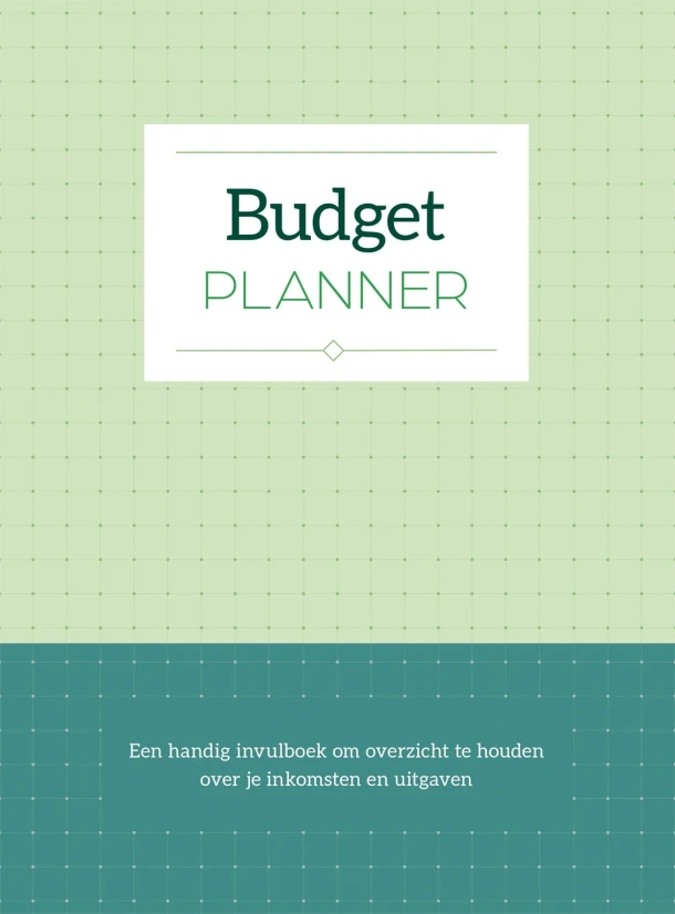 Budgetplanner – ZNU – boek cover
