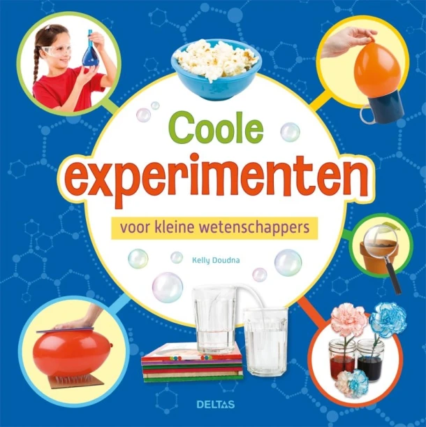 Coole experimenten voor kleine wetenschappers – Kelly Doudna – boek cover