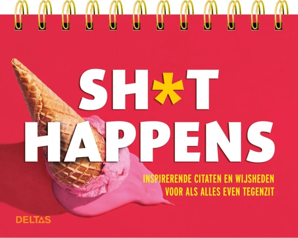 Sh*t happens - Tafelstaander – ZNU – boek cover