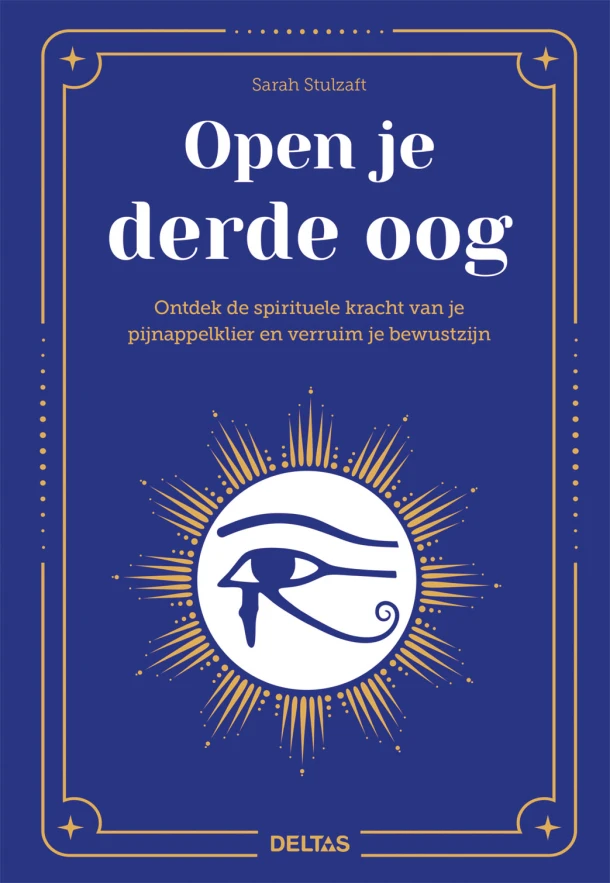 Open je derde oog – Sarah Stulzaft – boek cover