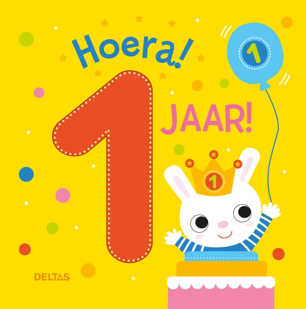Hoera! 1 jaar! – ZNU – boek cover