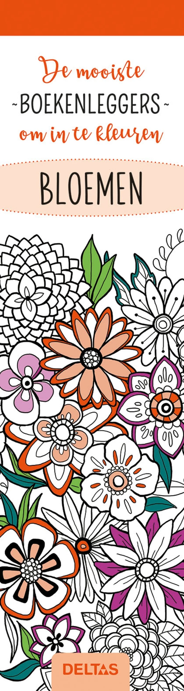 De mooiste kleurboekenleggers om in te kleuren - Bloemen