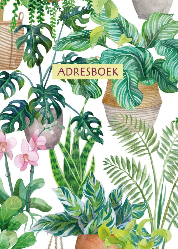 Adresboek - Urban jungle – ZNU – boek cover