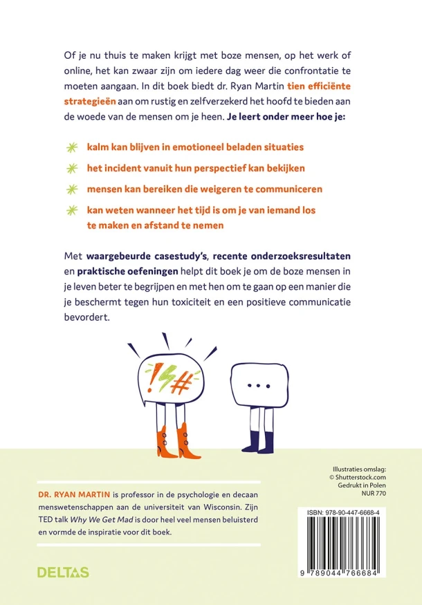 Omgaan met woede en agressie – Ryan Martin – boek cover