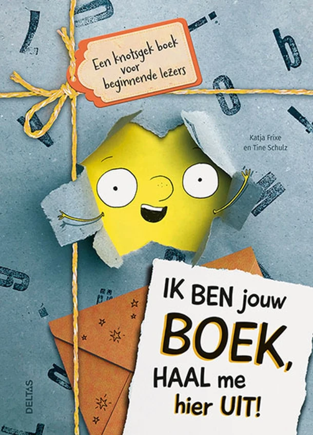 Ik ben jouw boek, haal me hier uit! – Katja Frixe – boek cover