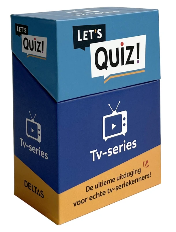 Let's Quiz! - TV-series – JENS DE WIT – boek cover