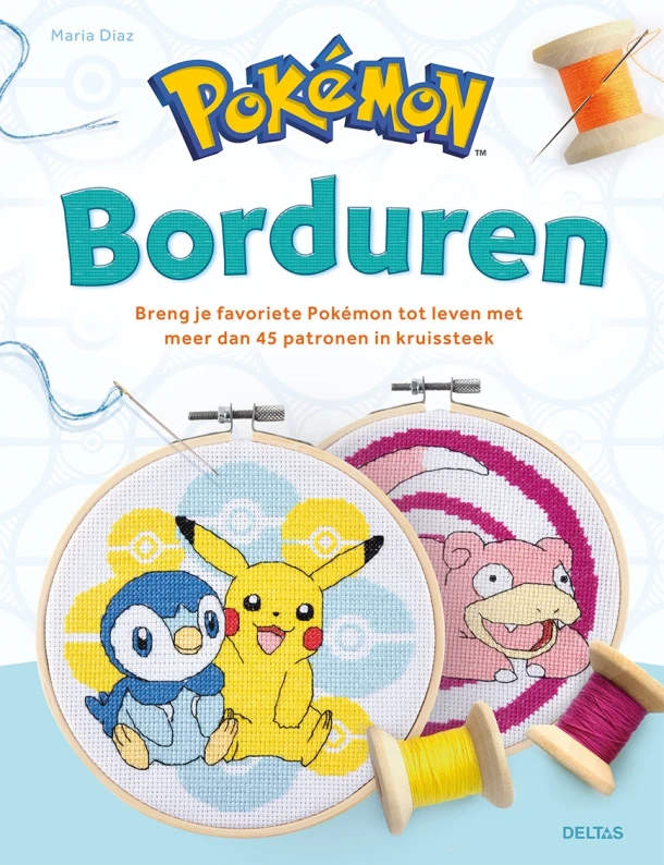 Pokémon borduren – Maria Diaz – boek cover