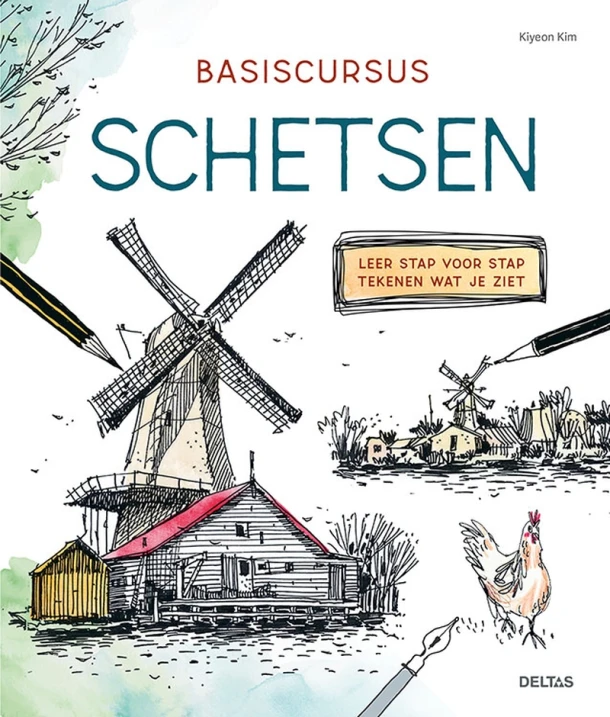 Basiscurus schetsen – Kim Kiyeon – boek cover