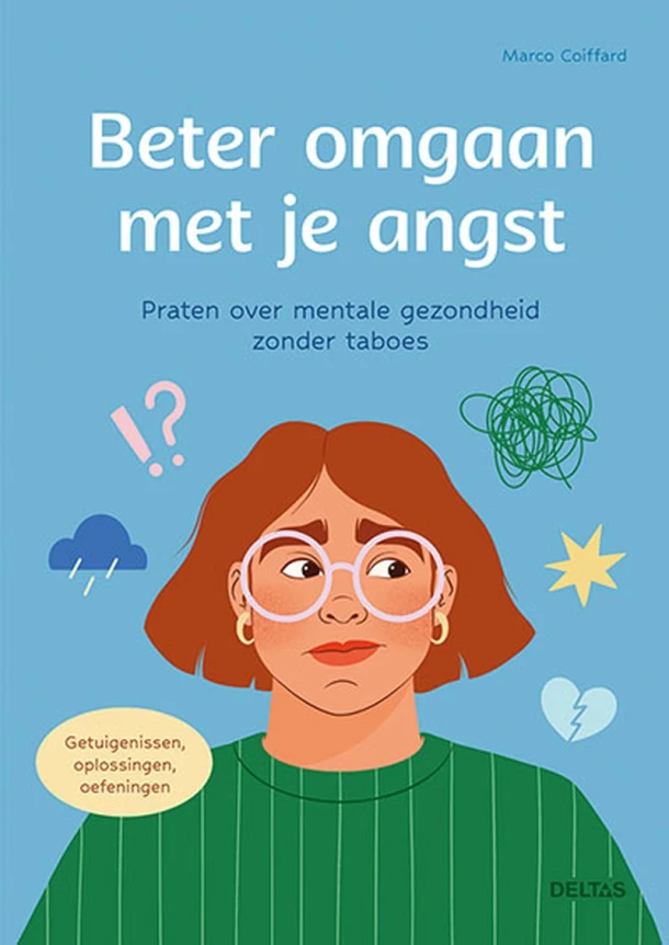 Beter omgaan met je angst – Marcos Coiffard – boek cover