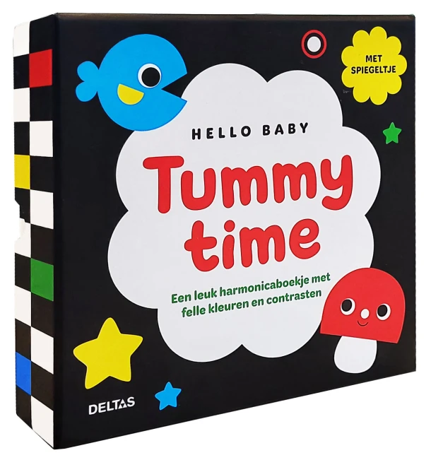 Hello Baby Tummy time – ZNU – boek cover