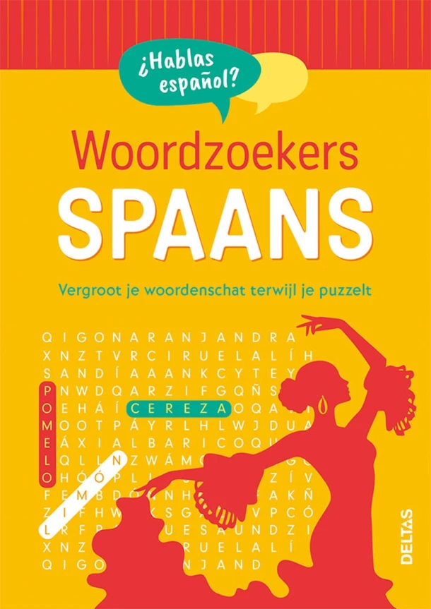Woordzoekers Spaans – Sabine Van Humbeeck – boek cover