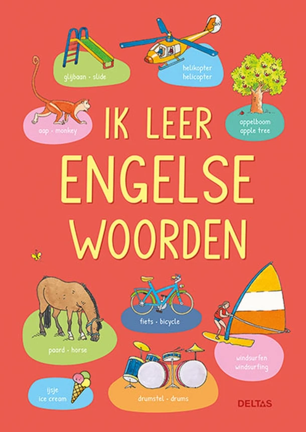 Ik leer Engelse woorden – Paul De Becker – boek cover