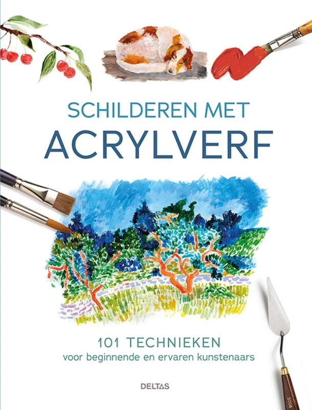 Schilderen met acrylverf – David Sanmiguel – boek cover