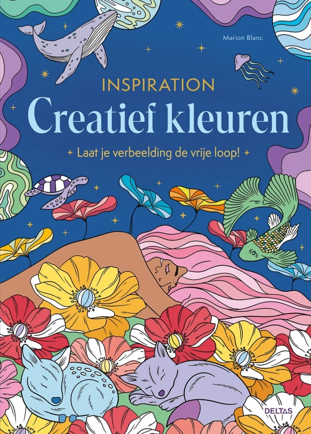 Inspiration - Creatief kleuren – Marion Blanc – boek cover