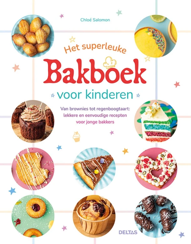 Het superleuke bakboek voor kinderen – Chloé Salomon – boek cover