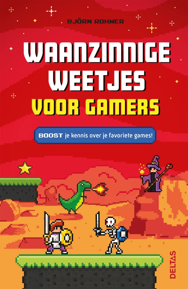 Waanzinnige weetjes voor gamers – Björn Rohwer – boek cover