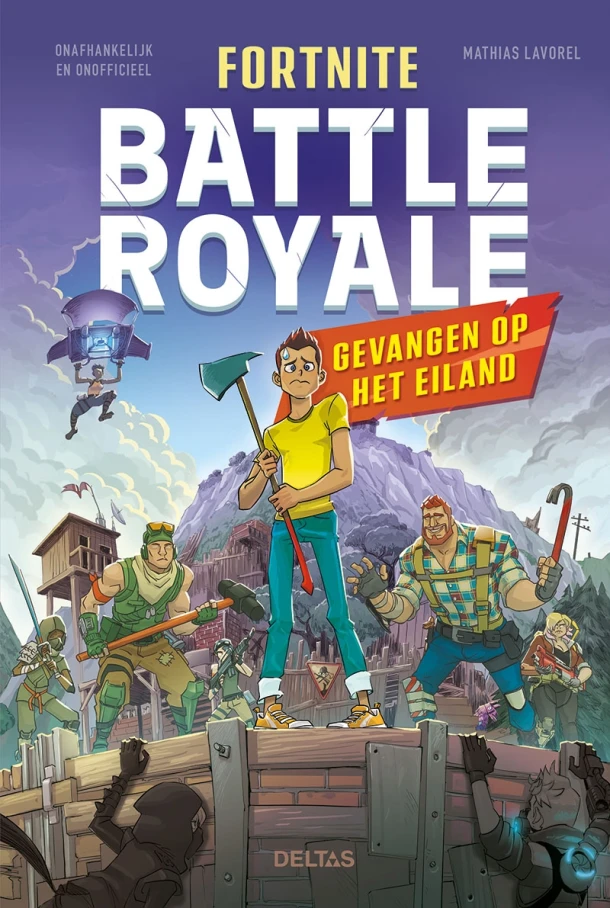 Gevangen op het eiland – Mathias Lavorel – boek cover
