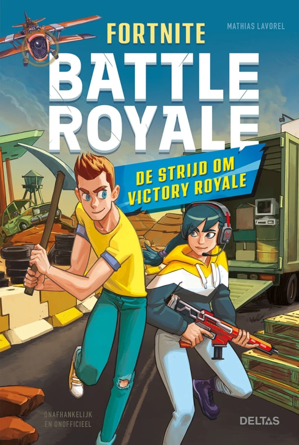 De strijd om Victory Royale – Mathias Lavorel – boek cover