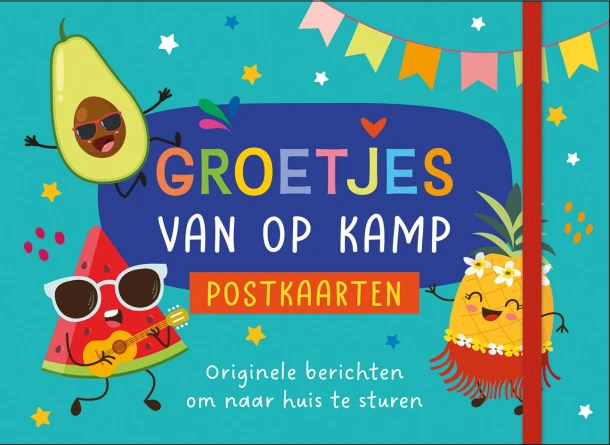 Groetjes van op kamp - – ZNU – boek cover